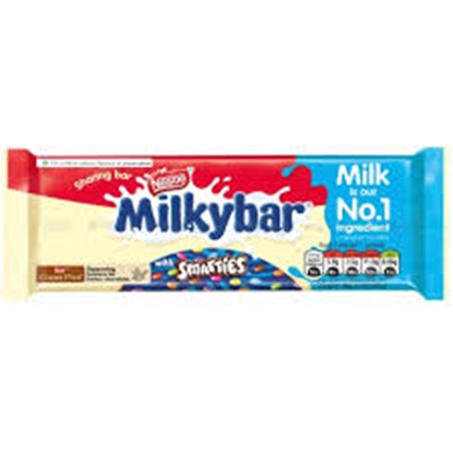 Picture of MILKYBAR SMARTIES BLOCK 100GR